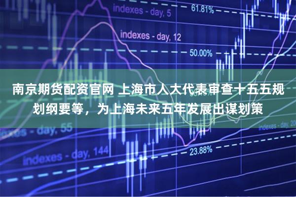 南京期货配资官网 上海市人大代表审查十五五规划纲要等，为上海未来五年发展出谋划策