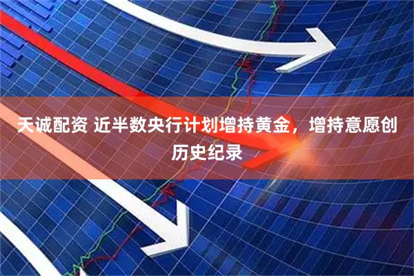 天诚配资 近半数央行计划增持黄金，增持意愿创历史纪录